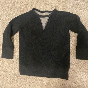 Childhoods clothing heather black sweatshirt size 5 5T childhood
